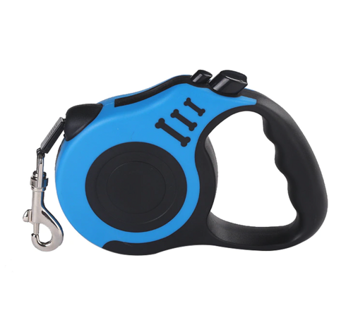 Laisse Rétractable pour Chien 5m — Légère & Confortable