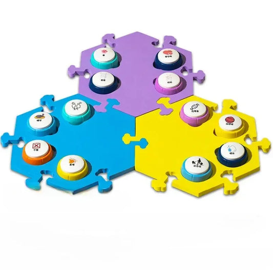 Boutons de Communication pour Chien & Chat — Apprends-lui à « Parler » 🗣️