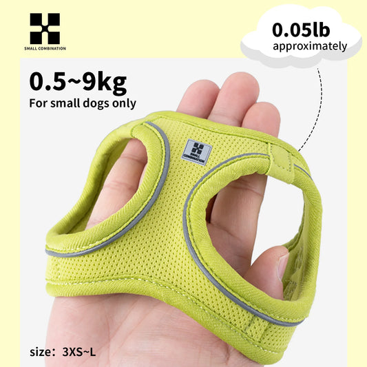 Laisse + Harnais Réfléchissant de Promenade — 1.2m / 1.5m / 1.8m