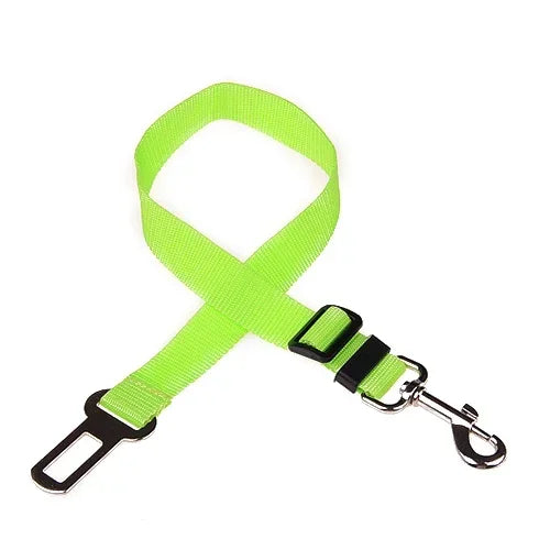 Ceinture de Sécurité Voiture Chien & Chat — Réglable, Clip Universel