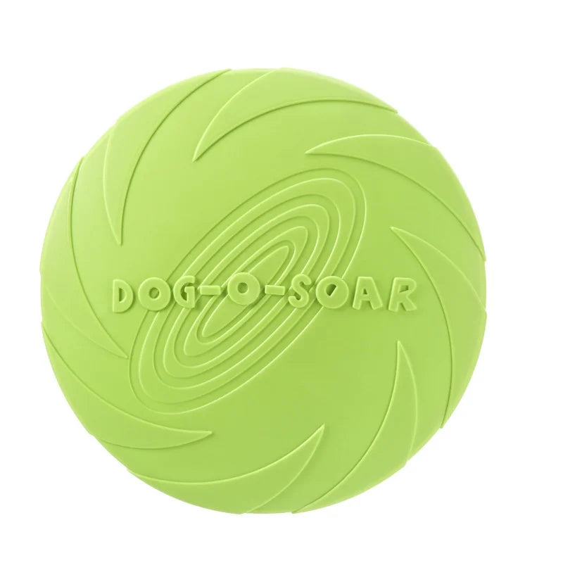 Frisbee en Silicone pour Chien et Chat — Résistant aux Morsures, Parfait pour l'Été 🌞