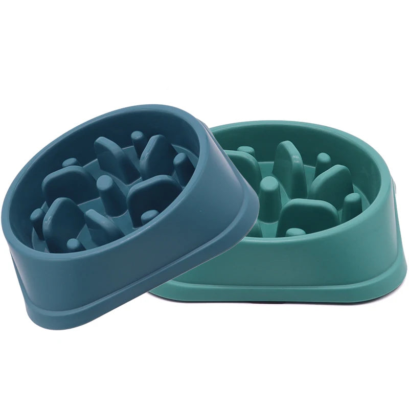 Gamelle Anti-Glouton pour Chien & Chat — Alimentation Lente, Antidérapante & Anti-Ballonnement 🍽️