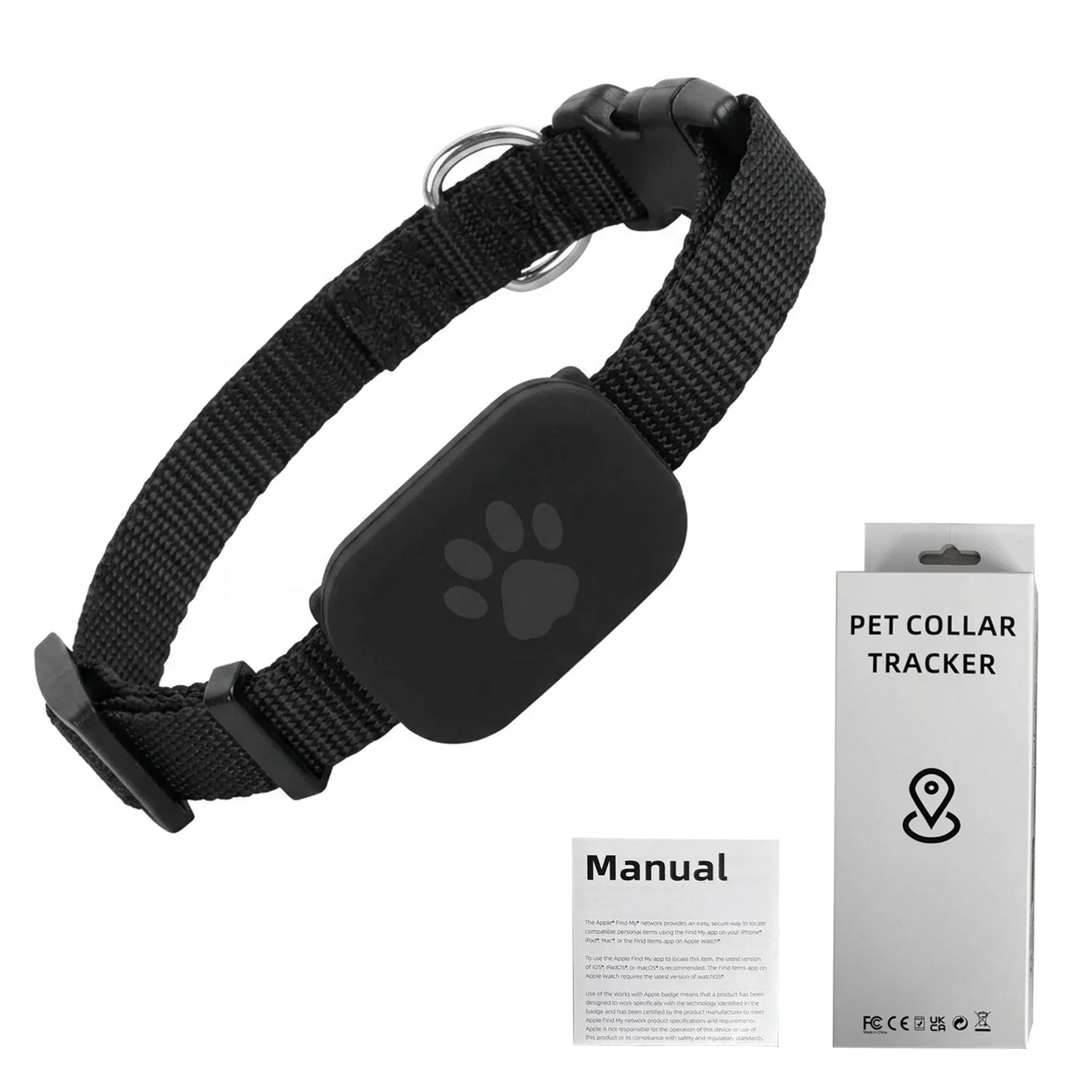 Traceur GPS pour Chien & Chat — Compatible Apple Find My, Étanche & Temps Réel 📍