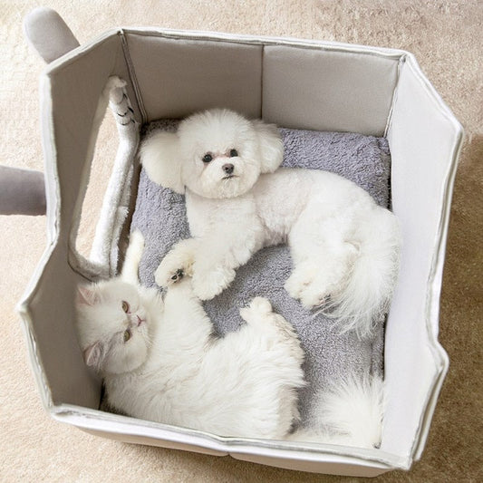 Niche Maison en Peluche — Toit Amovible