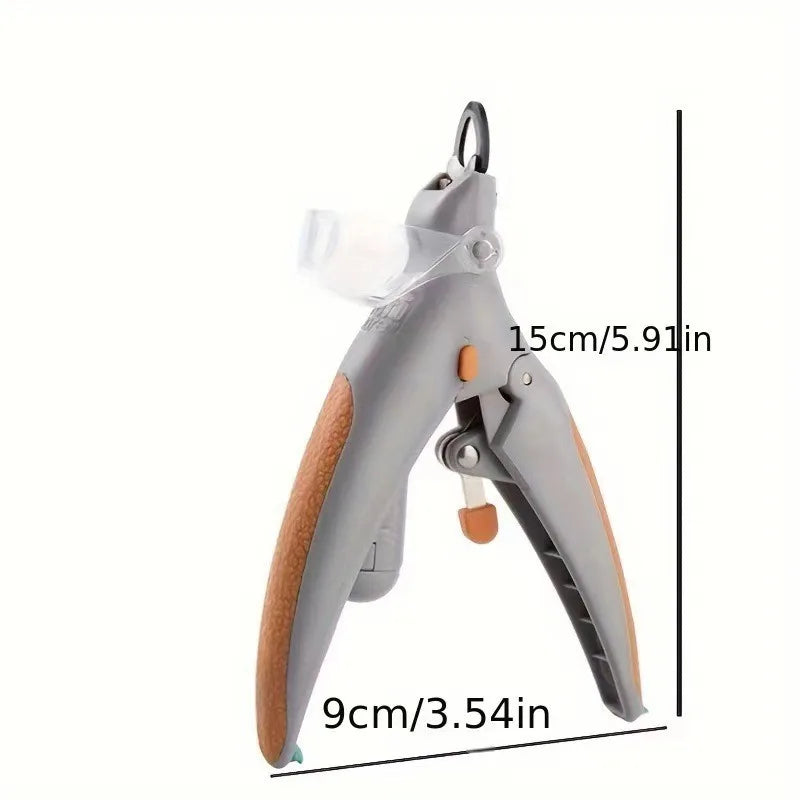 Coupe-Ongles Professionnel pour Chien et Chat — Lumière LED Intégrée & Précision Maximale