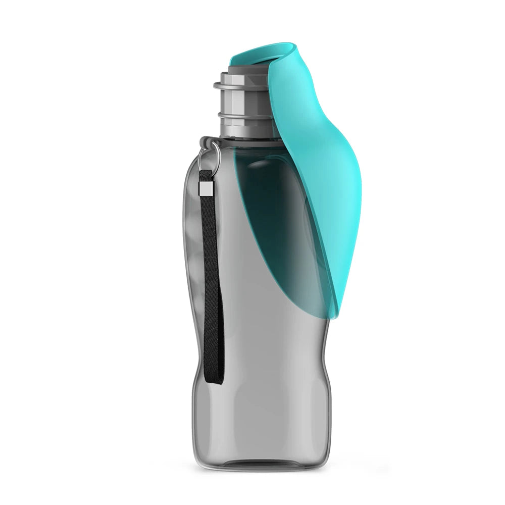 Gourde Portable 800ml pour Chien — Bol de Voyage Intégré, Parfait pour l'Été 🌞
