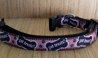 Collier 'Got Treats?' pour Chien