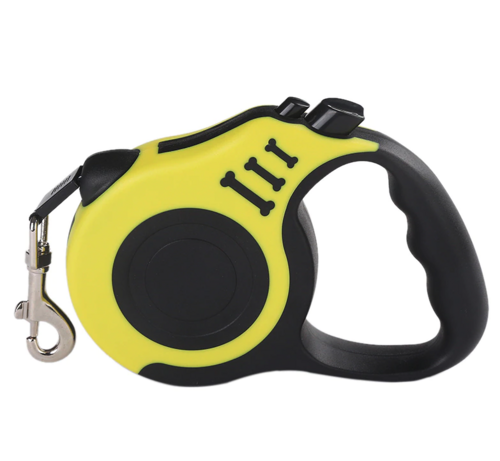 Laisse Rétractable pour Chien 5m — Légère & Confortable