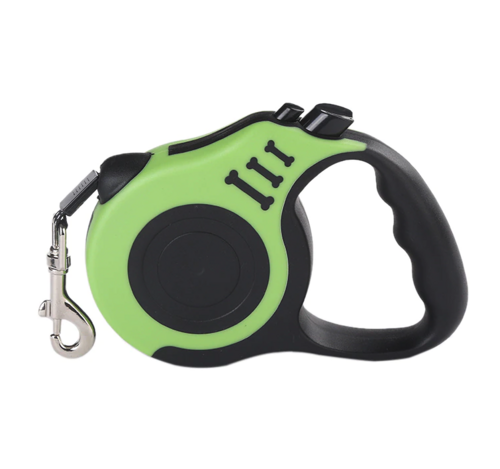 Laisse Rétractable pour Chien 5m — Légère & Confortable
