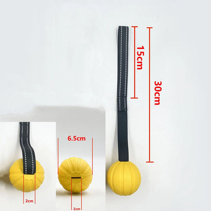 Balle sur Corde pour Chien — Mousse EVA Flottante, Lancer Loin & Tir à la Corde 🎾