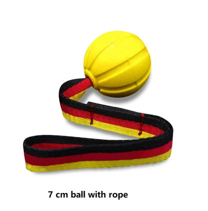 Balle sur Corde pour Chien — Mousse EVA Flottante, Lancer Loin & Tir à la Corde 🎾