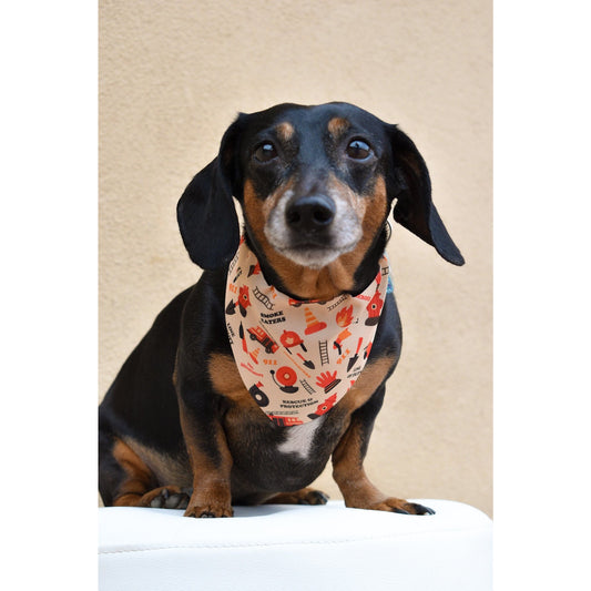 Bandana Pompier pour Chien