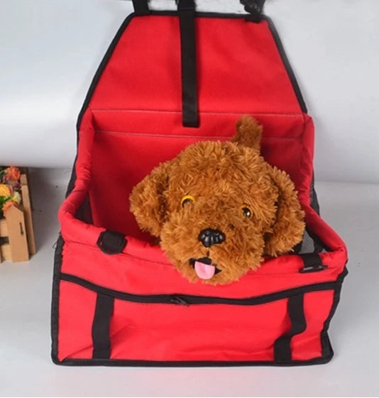 Siège de Voiture Sécurisé pour Chien & Chat — Panier Réhausseur Pliable & Imperméable 🚗