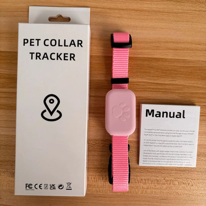 Traceur GPS pour Chien et Chat — Compatible Apple Find My, Étanche & Temps Réel