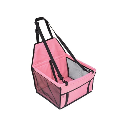 Siège de Voiture Sécurisé pour Petit Chien et Chat — Hamac Pliable & Confortable