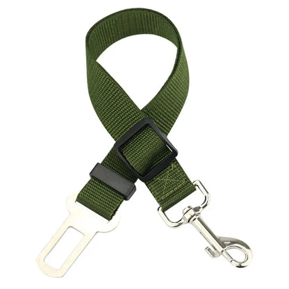 Ceinture de Sécurité Voiture Chien & Chat — Réglable, Clip Universel