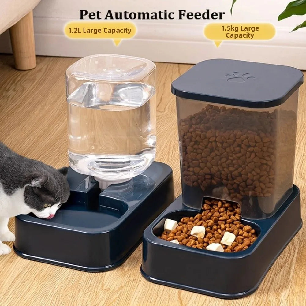 Distributeur Automatique Eau & Nourriture pour Chat et Chien