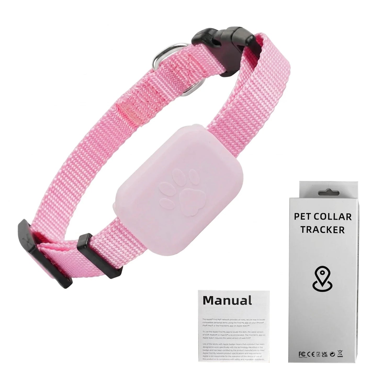 Traceur GPS pour Chien & Chat — Compatible Apple Find My, Étanche & Temps Réel 📍