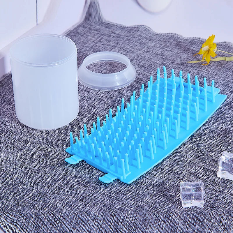 Gobelet Lave-Pattes pour Chien & Chat — Nettoie les Pattes Boueuses en 2 Secondes 🐾