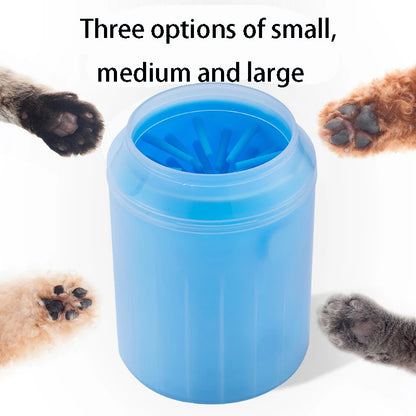 Gobelet Lave-Pattes pour Chien & Chat — Nettoie les Pattes Boueuses en 2 Secondes 🐾