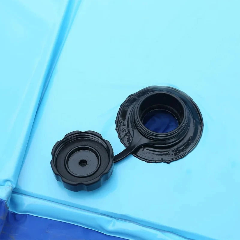 Piscine Pliable pour Chien & Chat — Bain & Rafraîchissement, Antidérapante, Pliable en 2 Secondes ☀️🐾
