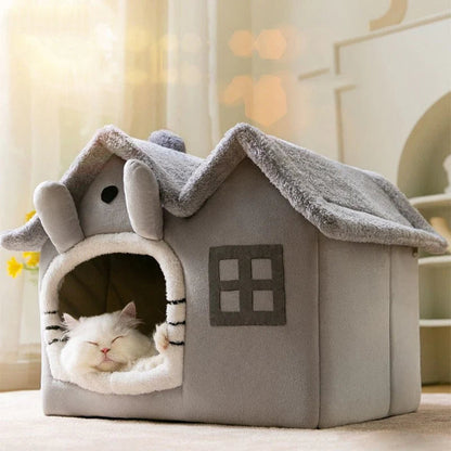 Niche Maison en Peluche — Toit Amovible