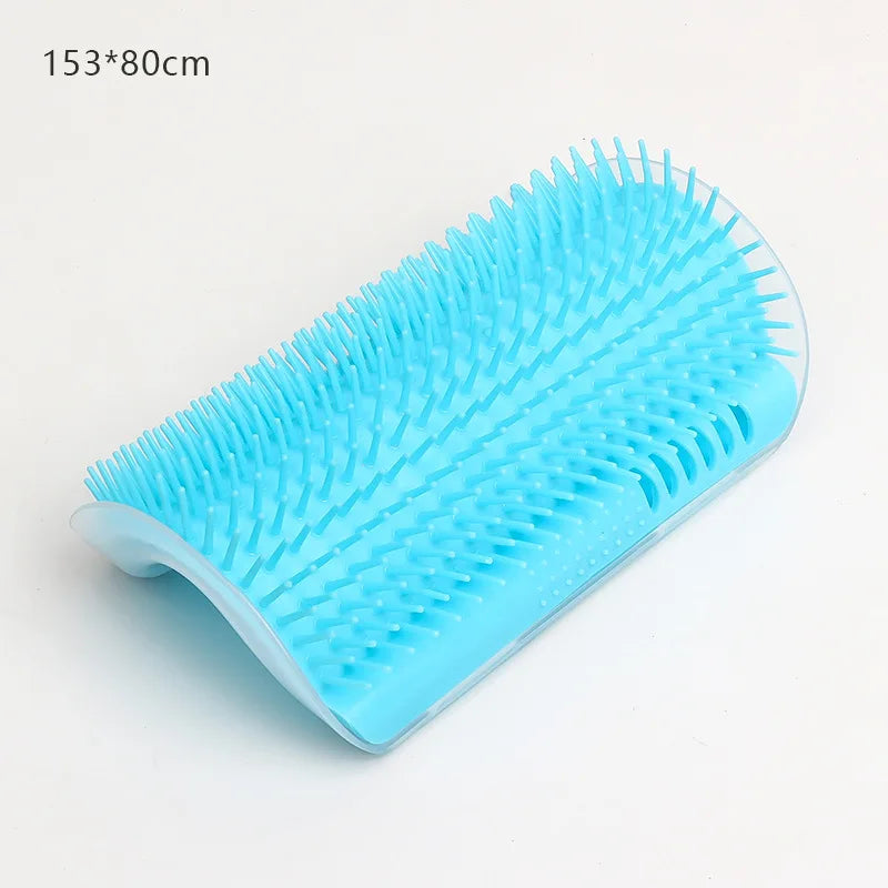 Brosse Auto-Toilettage Murale pour Chat — Il se Brosse Tout Seul, Anti-Poils & Massante 🐱