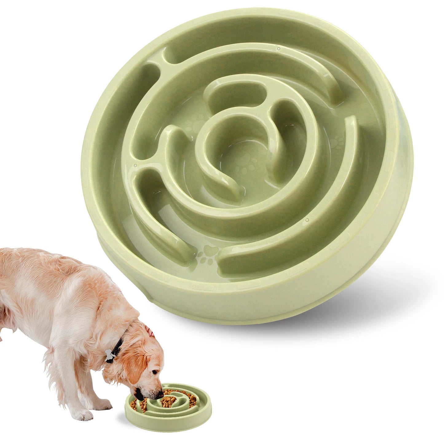 Gamelle Alimentation Lente Chien — Antidérapante, Écologique, Toutes Tailles
