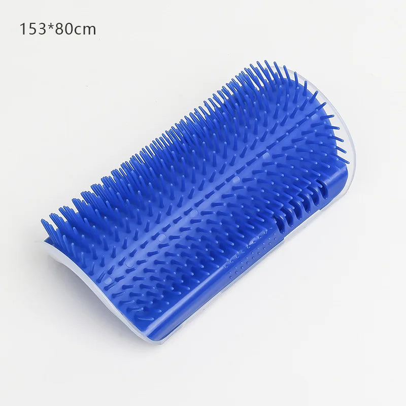 Brosse Auto-Toilettage Murale pour Chat — Il se Brosse Tout Seul, Anti-Poils & Massante 🐱