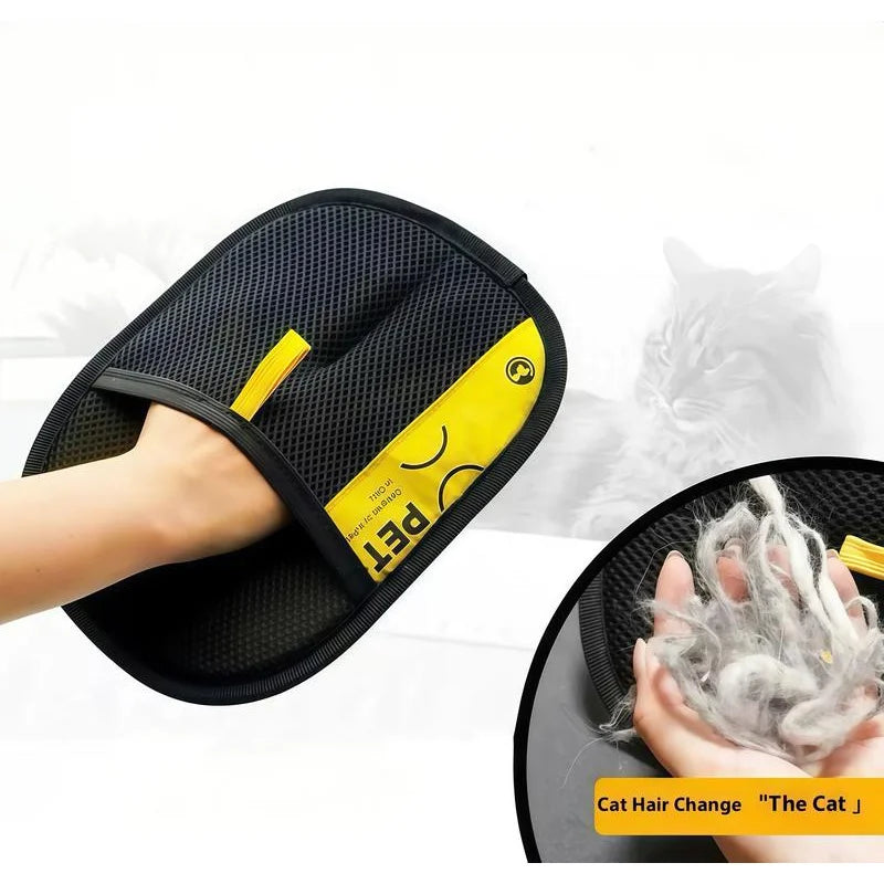 Brosse de Bain 2-en-1 Massage SPA pour Chien et Chat