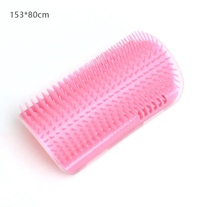 Brosse Auto-Toilettage Murale pour Chat — Il se Brosse Tout Seul, Anti-Poils & Massante 🐱