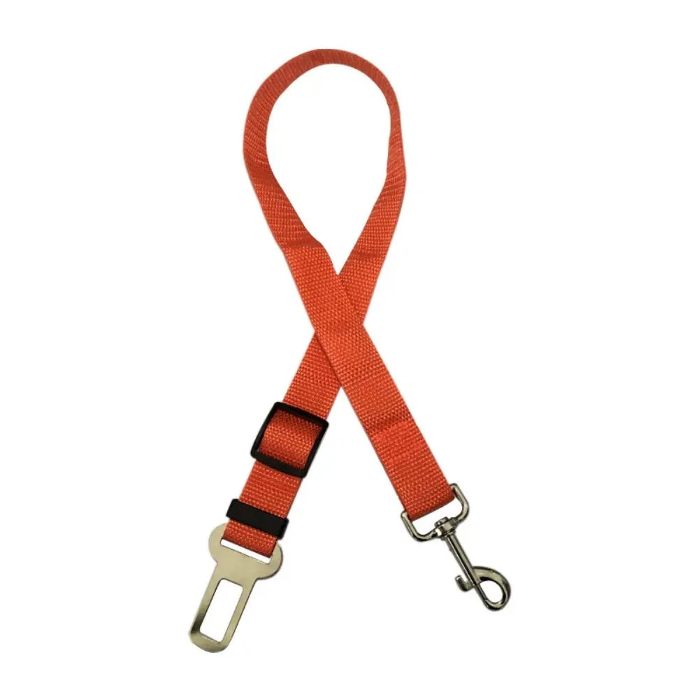 Ceinture de Sécurité Voiture Chien & Chat — Réglable, Clip Universel