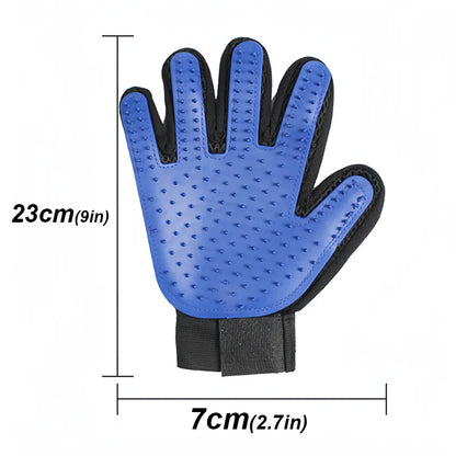 Gant de Toilettage en Silicone pour Chien & Chat — Brosse Massante & Anti-Poils (Lot de 2) 🧤