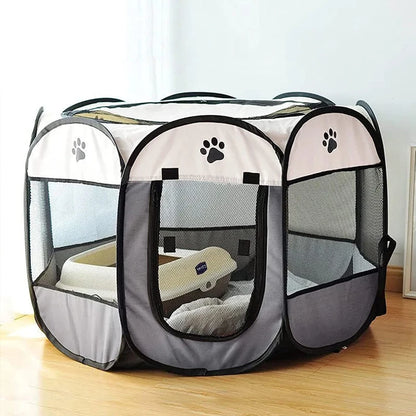 Tente Nid Extérieure pour Chat et Chien — Pliable & Respirante