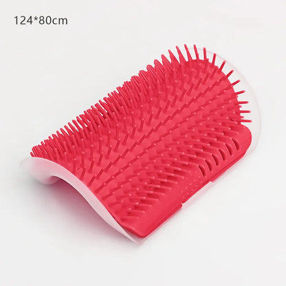 Brosse Auto-Toilettage Murale pour Chat — Il se Brosse Tout Seul, Anti-Poils & Massante 🐱