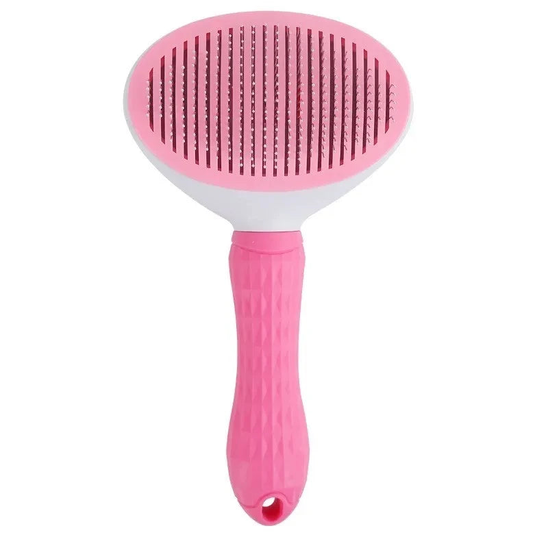 Self-Cleaning Brush for Dogs & Cats — Anti-Hair, Detangling & Easy Grooming 🐾