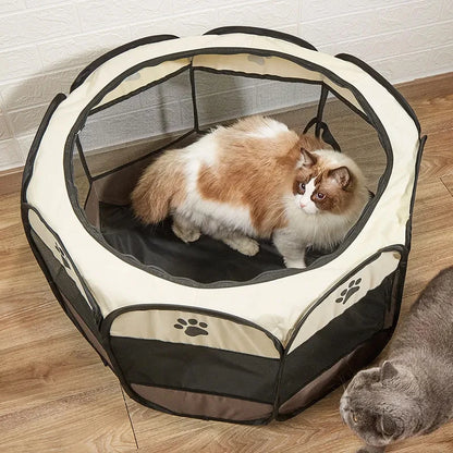 Tente Nid Extérieure pour Chat et Chien — Pliable & Respirante
