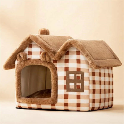 Niche Maison en Peluche — Toit Amovible