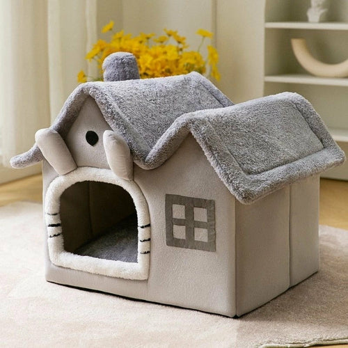 Niche Maison en Peluche — Toit Amovible