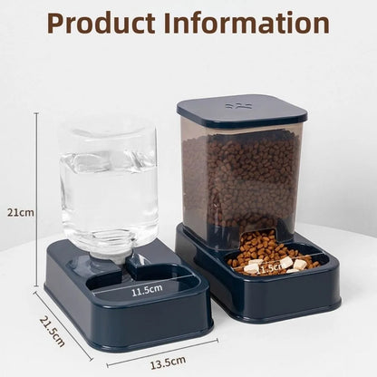 Distributeur Automatique Eau & Nourriture pour Chat et Chien