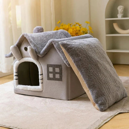 Niche Maison en Peluche — Toit Amovible