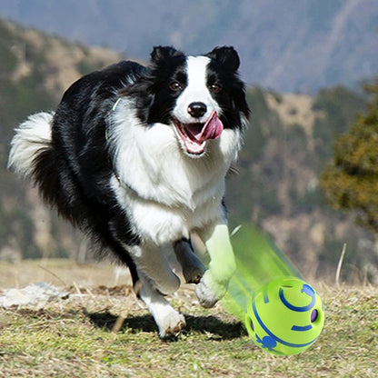 Balle Sonore « Giggle » pour Chien — Sons Rigolos, Sans Pile & Interactive 🔊