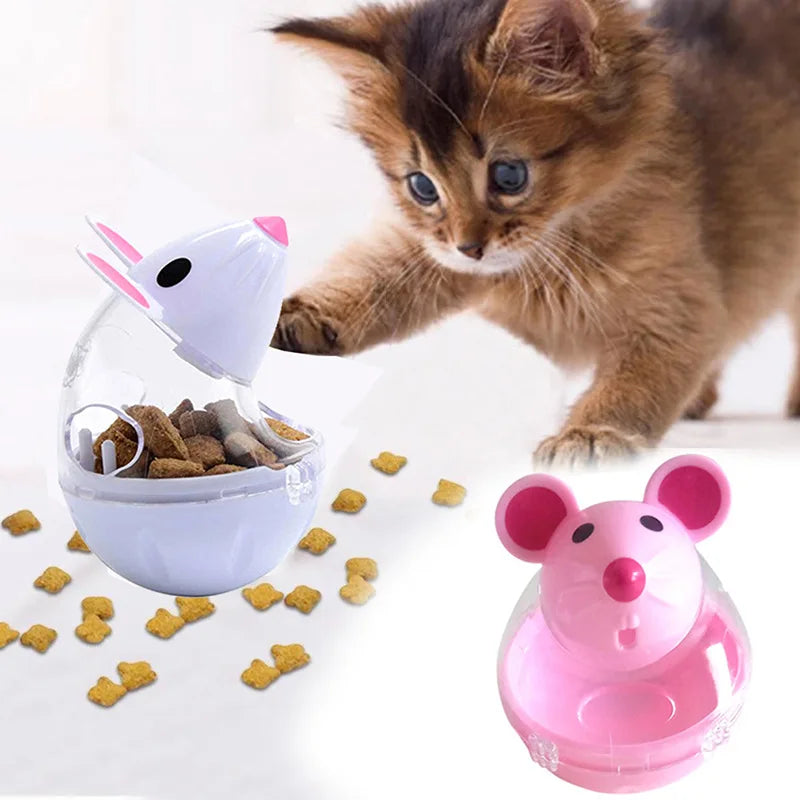 Set de Jouets Souris + Tumbler Anti-Ennui pour Chat