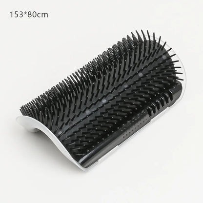 Brosse Auto-Toilettage Murale pour Chat — Il se Brosse Tout Seul, Anti-Poils & Massante 🐱