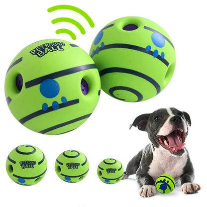 Balle Sonore « Giggle » pour Chien — Sons Rigolos, Sans Pile & Interactive 🔊