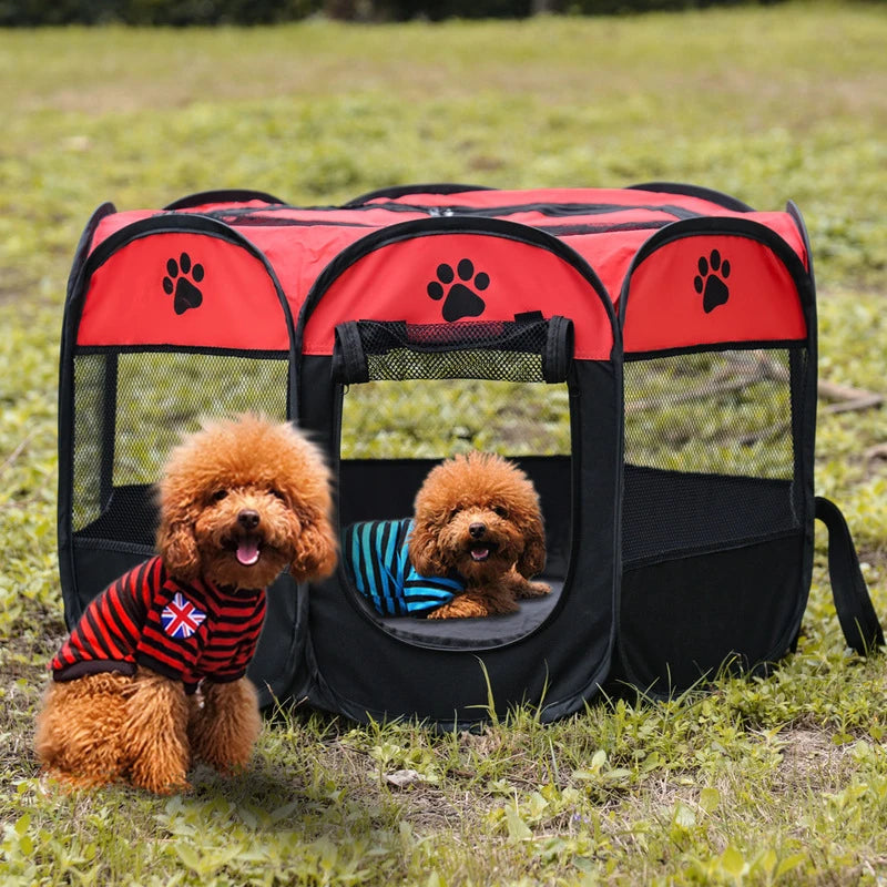 Tente Nid Extérieure pour Chat et Chien — Pliable & Respirante