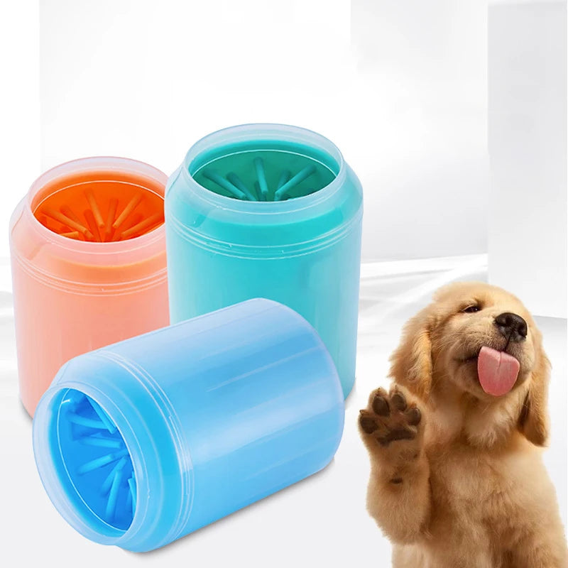 Gobelet Lave-Pattes pour Chien & Chat — Nettoie les Pattes Boueuses en 2 Secondes 🐾
