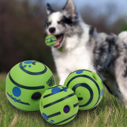 Balle Sonore « Giggle » pour Chien — Sons Rigolos, Sans Pile & Interactive 🔊