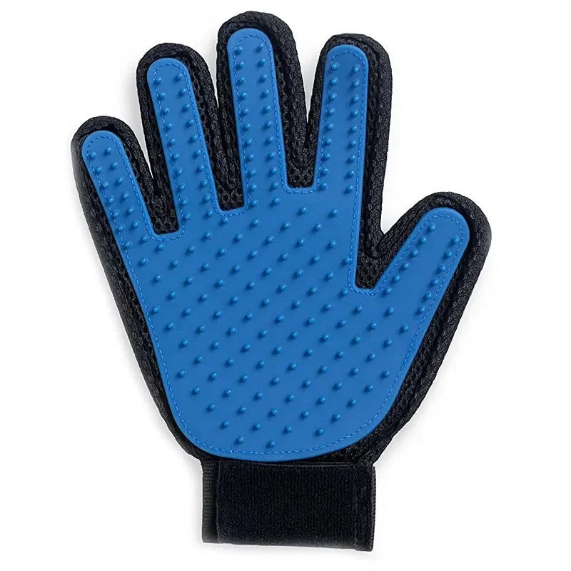 Gants de Toilettage en Silicone pour Chien et Chat — Brosse Douce & Épilation Facile