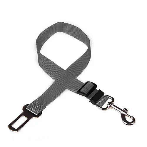 Ceinture de Sécurité Voiture Chien & Chat — Réglable, Clip Universel